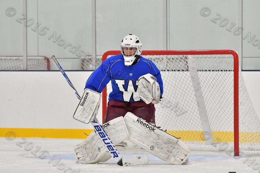 Wheaton College Men\'s Ice Hockey vs Middlesex Community College. - Photo By: KEITH NORDSTROM